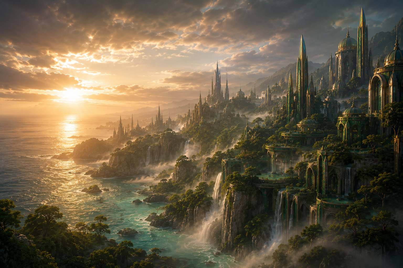 The Kingdom of Sirius at dawn
